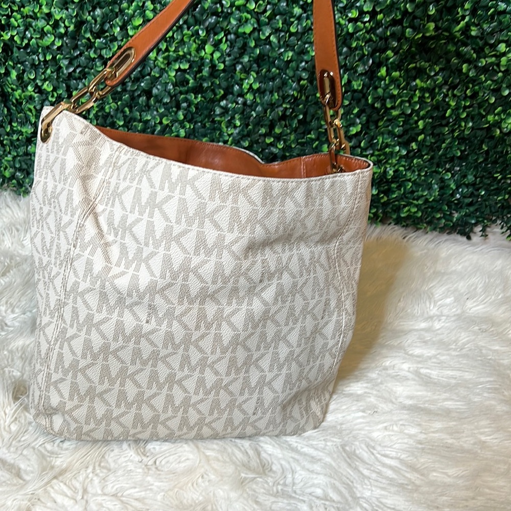 Michael Kors MK Monogram Shoulder Bag